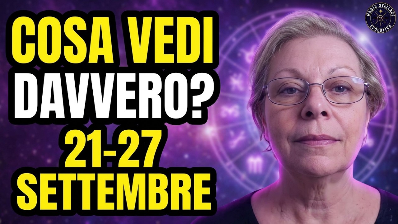 🌌 OROSCOPO SETTIMANALE — COSA SEI PRONTO A VEDERE DAVVERO?