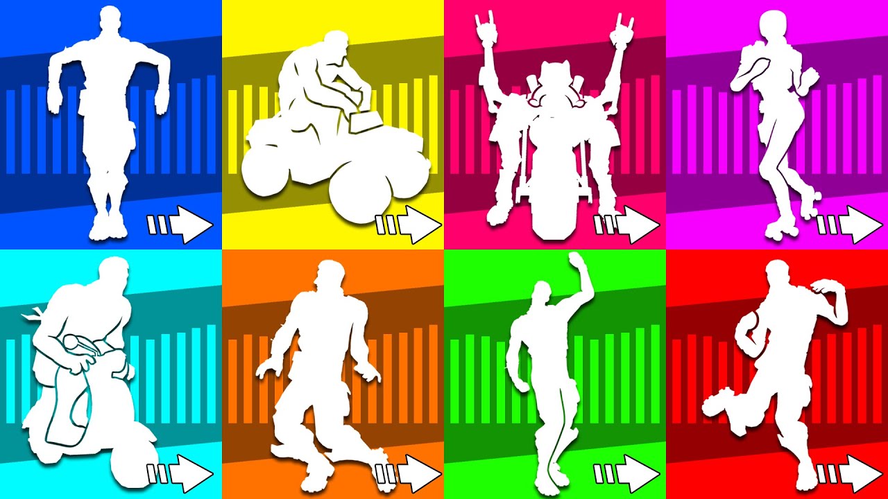 Fortnite Traversal Emotes All Fortnite Traversal Emotes Lil Warthog Go Mufasa Go Cat Go Freewheelin Youtube