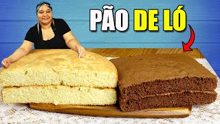 PÃO DE LÓ  PROFISSIONAL MASSA DE CHOCOLATE E TRADICIONAL PARA BEM CASADOS TORTA  E BOLO NO POTE !! screenshot 3