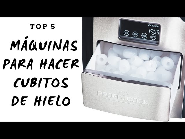 Máquina de Hielo Racko ICE MAKER, Capacidad de 25kg por Día para Garrafón