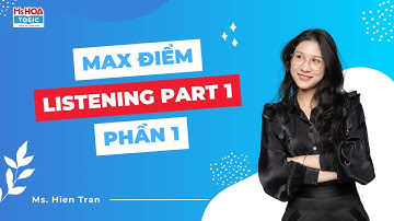 Mẹo tránh các "bẫy" hay gặp Listening Part 1 (Phần 1) | Ms Hoa TOEIC