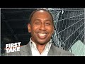 Stephen A. on the Seahawks catching a rookie trying to sneak a visitor into the hotel | First Take
