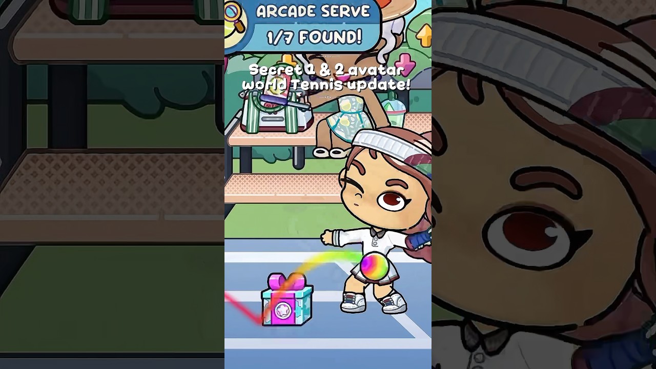 Secret 1 & 2 Avatar world tennis update! 