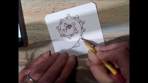 How to draw scrollwork inside and outside (a spiral)