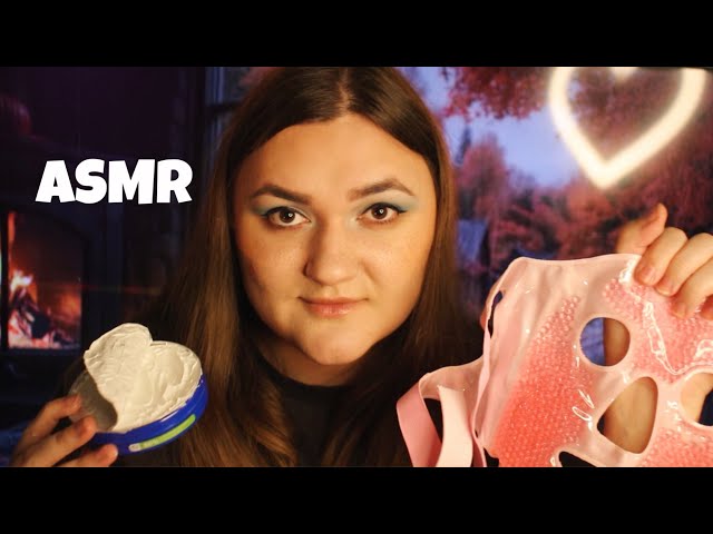 АСМР ♡ Підготую тебе до сну. МАСАЖ РУК КРЕМОМ, маска для обличчя. Звуки рук. Шепіт. АСМР українською