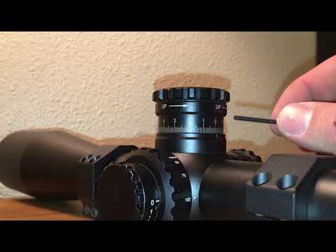 Setting Zero Stop on a Steiner Military/M5xi series scope