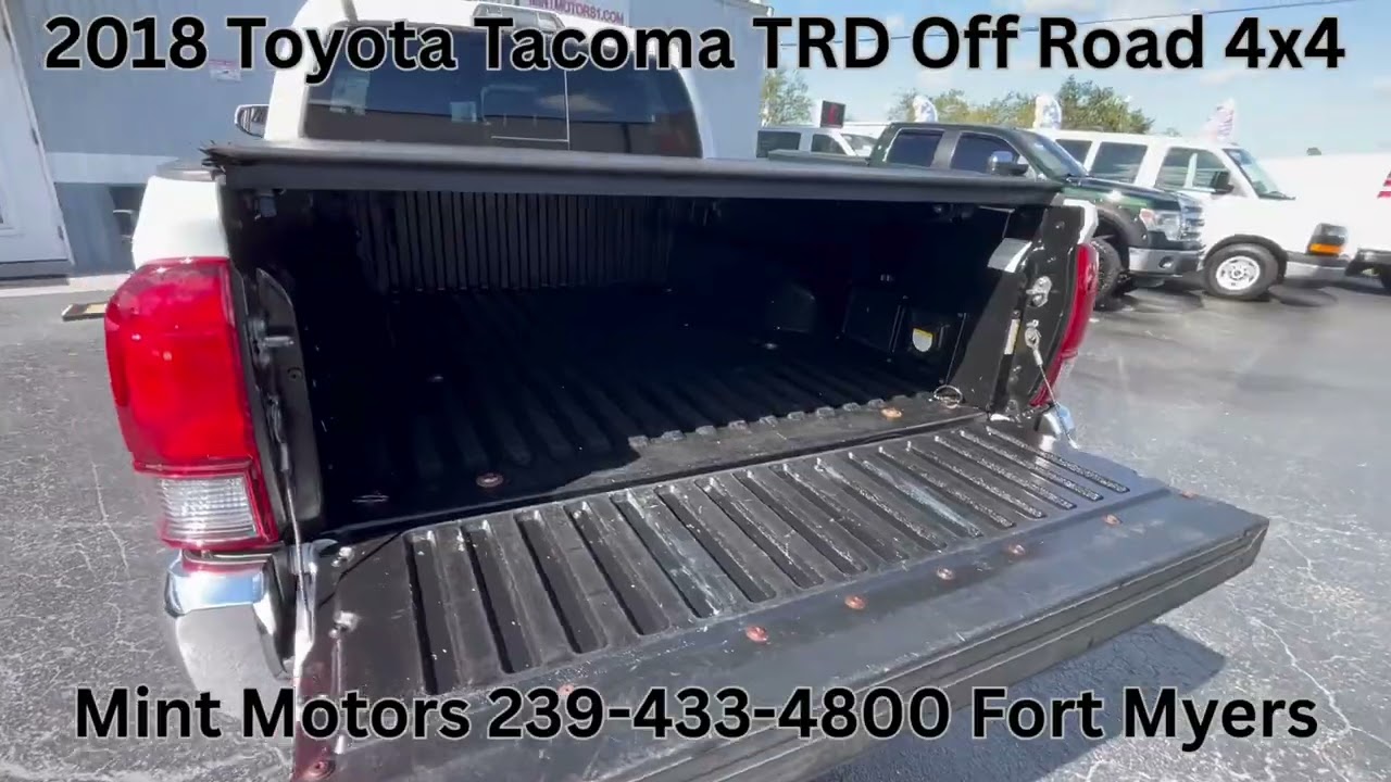 2018 Toyota Tacoma TRD Off Road 4x4 | V6 Power | Clean & Sporty Truck