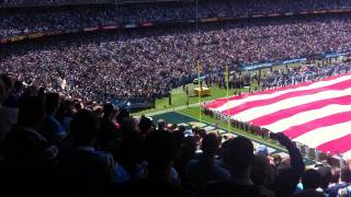 Chargers 9/11 National Anthem Guide