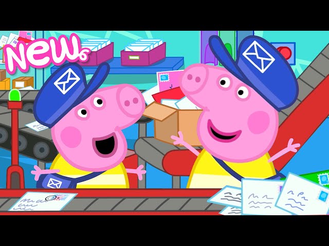 Peppa Pig Tales 📮 Postal Worker Peppa! 📦 BRAND NEW Peppa Pig Episodes class=
