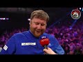 "I might have to phone in SICK tomorrow" 🤣 | Menzies' BRILLIANT interview after beating James Wade!