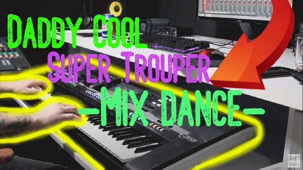 Daddy Cool, Super Trouper - Mix dance Yamaha Genos