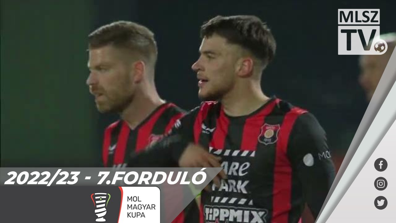 Budafoki MTE - Vasas FC | 3-0 (3-0) | Magyar Kupa | 7. forduló | MLSZTV