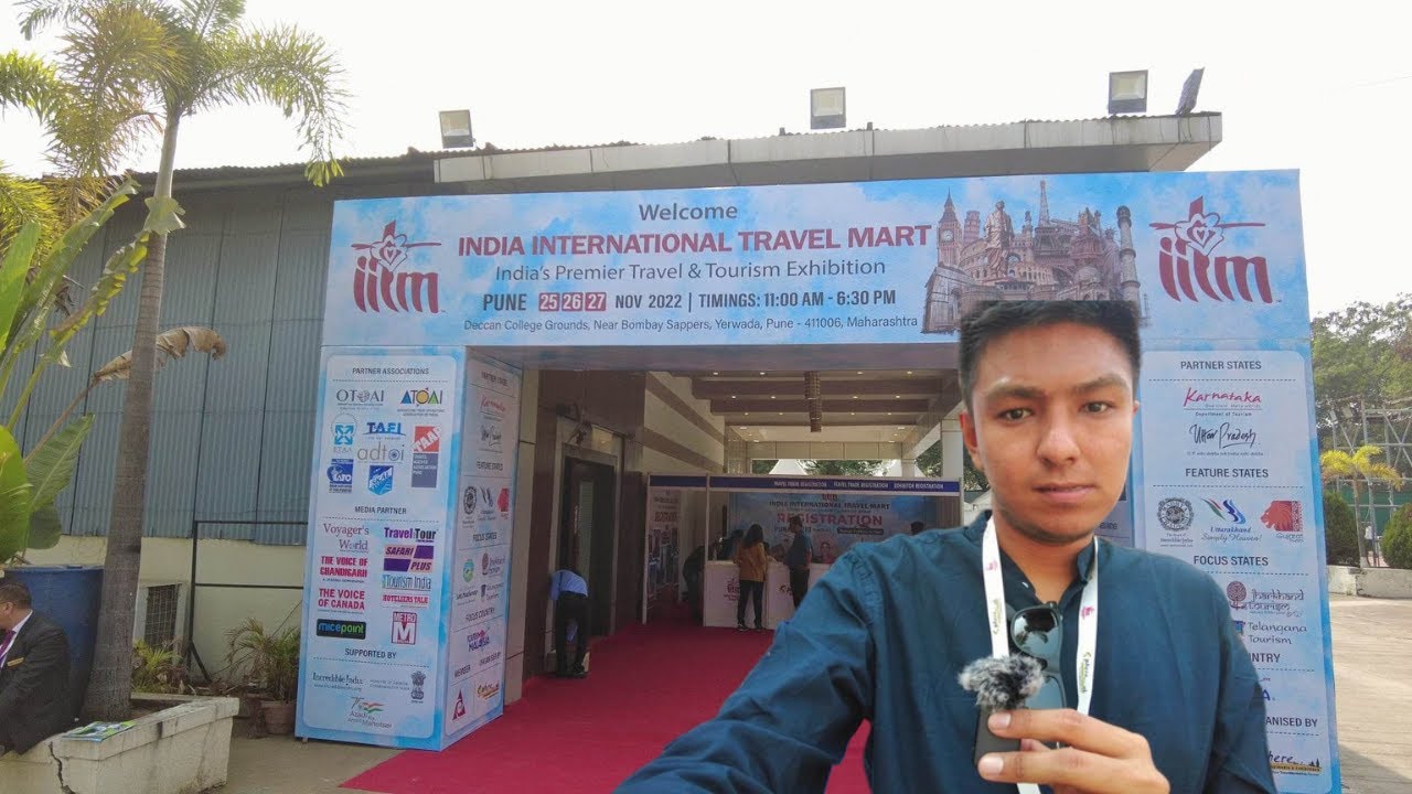 Attended IITM PUNE 2022 ( TRAVEL EXHIBHITION).....!!!