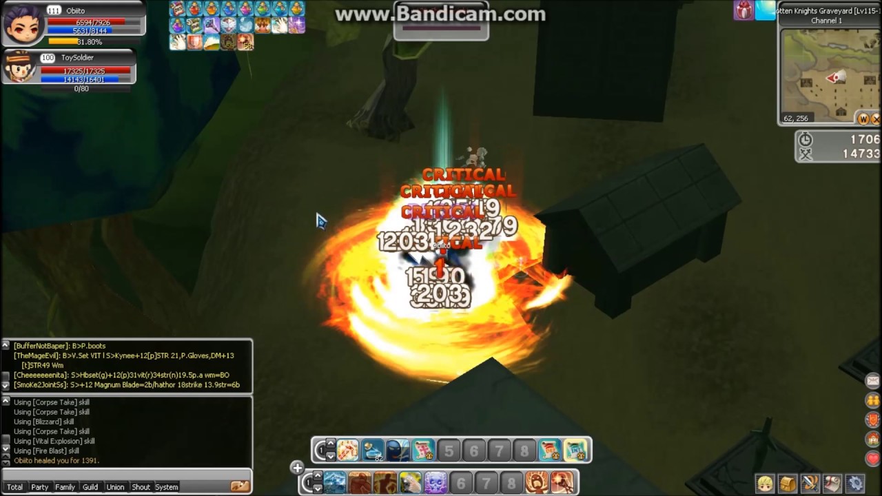 Celestia Luna Online: Full INT Necromancer - Gameplay