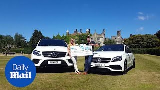 Gardener celebrates winning £3million on Lotto scratchcard