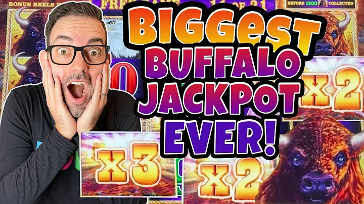 My BIGGEST JACKPOT EVER on BUFFALO LINK!  Be a SMA...