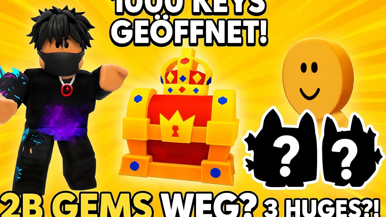 Ich Öffne Über 1000 MVP Keys | lohnt sich die MVP Chest Wirklich ???? |  PetSimulator99 