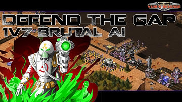 Battle for Berlin - 1v5 BRUTAL AI ( Command & Conquer - Yuri