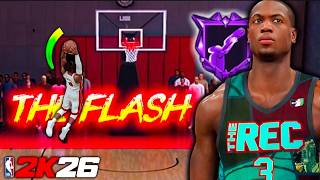 The FLASH is BACK! ⚡ Dwyane Wade Build DOMINATES Random Rec | NBA 2K26 Gameplay