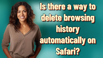 Is there a way to delete browsing history automatically on Safari?