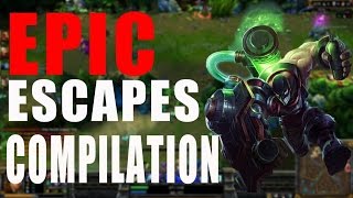 Best Escapes Compilation 2015 League Of Legends