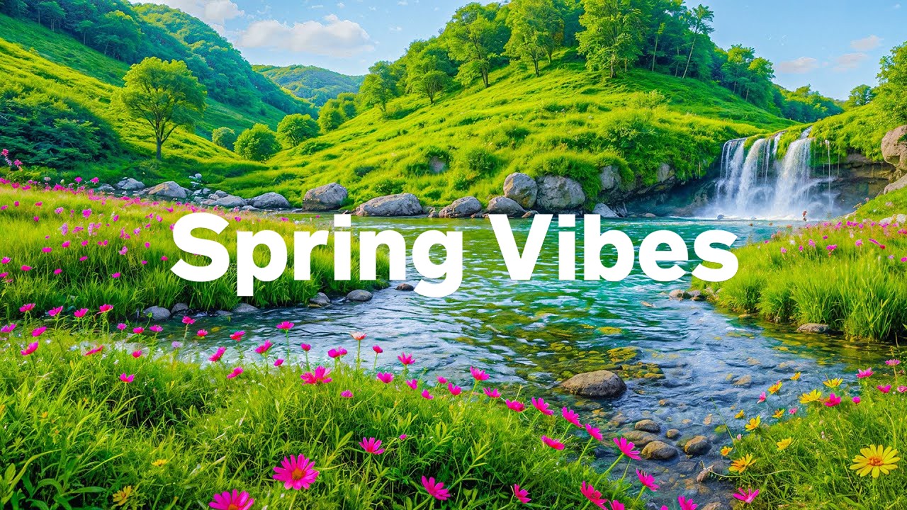 Happy Spring Vibes 🌿🌞 Perfect Day Mix for Fresh Spring Energy - Chill ...