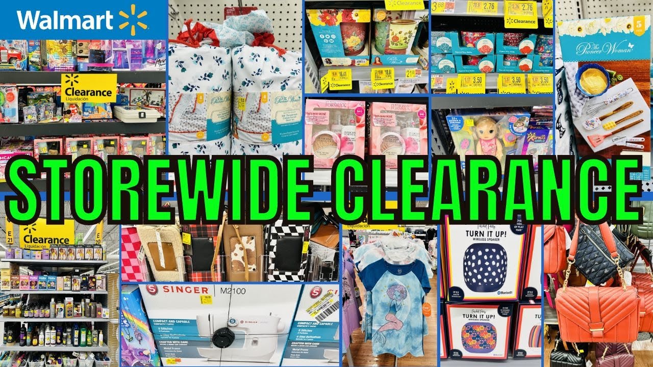 WALMART STOREWIDE CLEARANCE SHOP WITH ME WALMART CLEARANCE DEALS SHOP