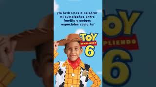 Invitación Digital Toy Story