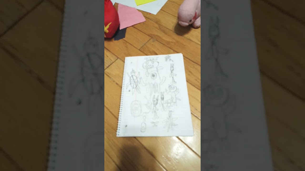 we finally saw moosey! and he drawed very good 😊👍