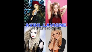 AVRIL LAVIGNE - MUSIC EVOLUTION (2002-2023) @AvrilLavigne
