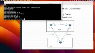 12-BGP_Attribute MED Multi Exit Discriminator