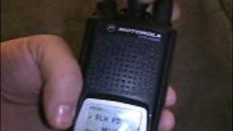 XTS 5000 Portable Radio Basics