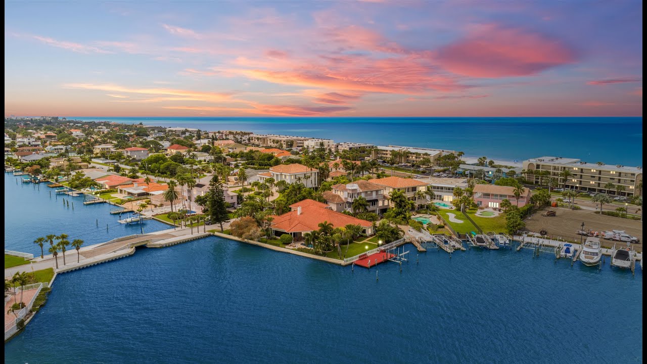 For Sale Waterfront Home in Belleair Beach Florida YouTube