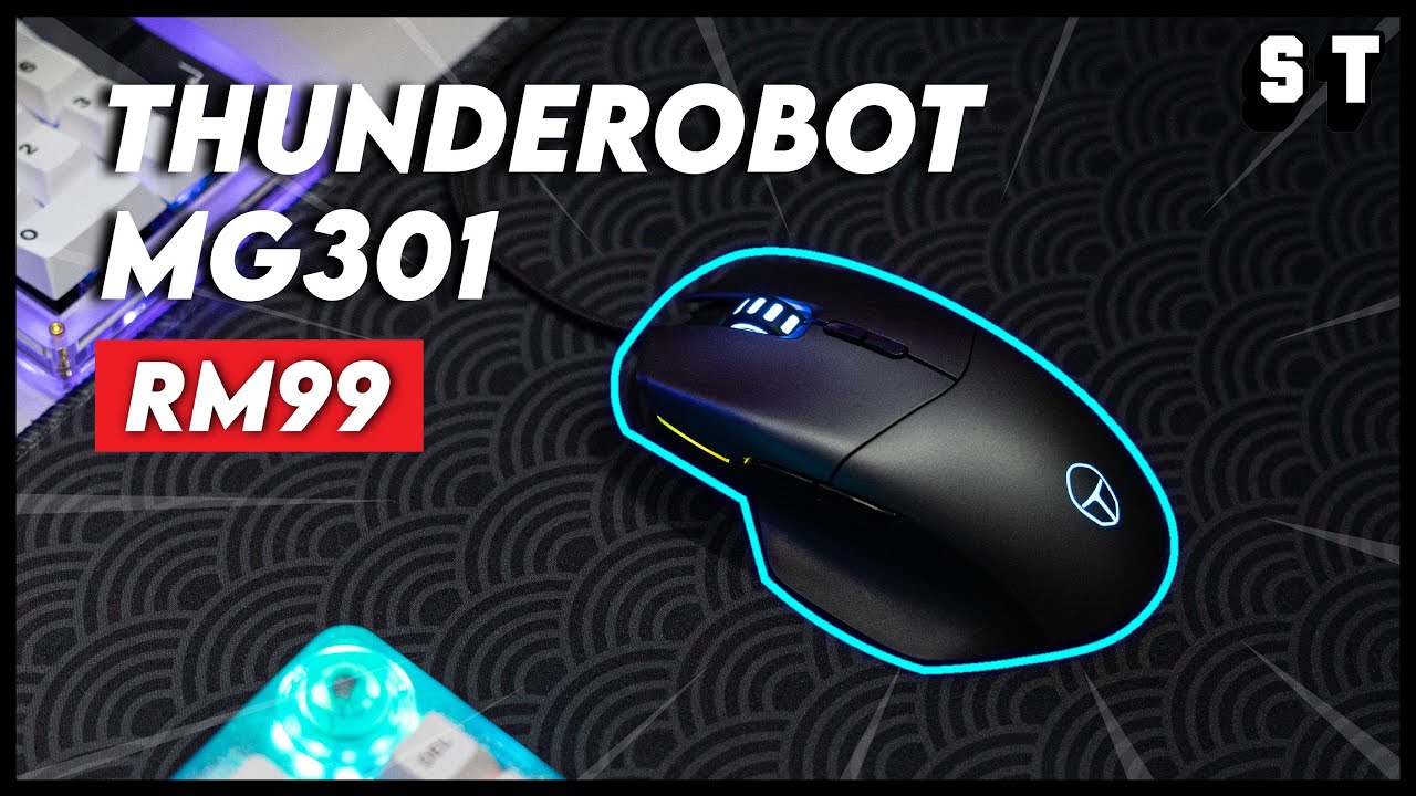 Best Budget Gaming Mouse? - ThundeRobot MG301 Review & Unboxing | Samuel Tan