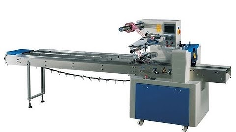 servo automatic bread/ biscuit/ cake/ sandwich packing machine