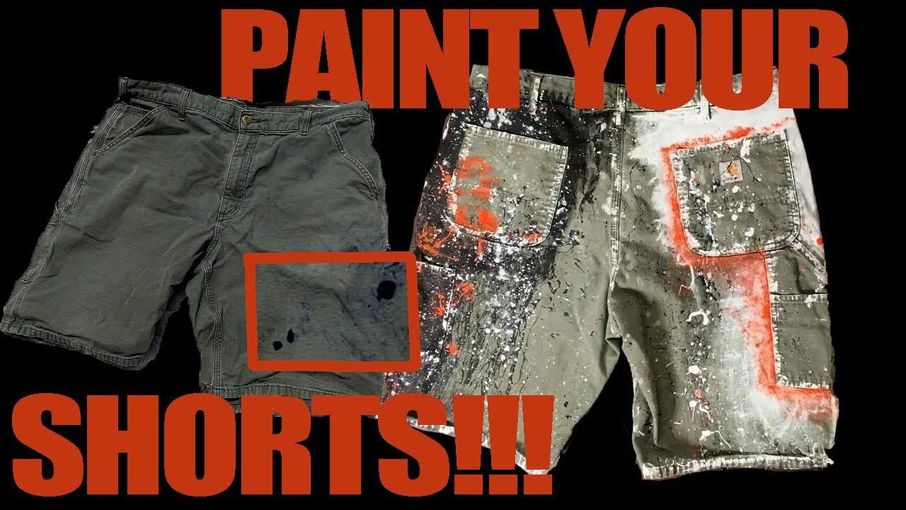 PAINT YOUR SHORTS!