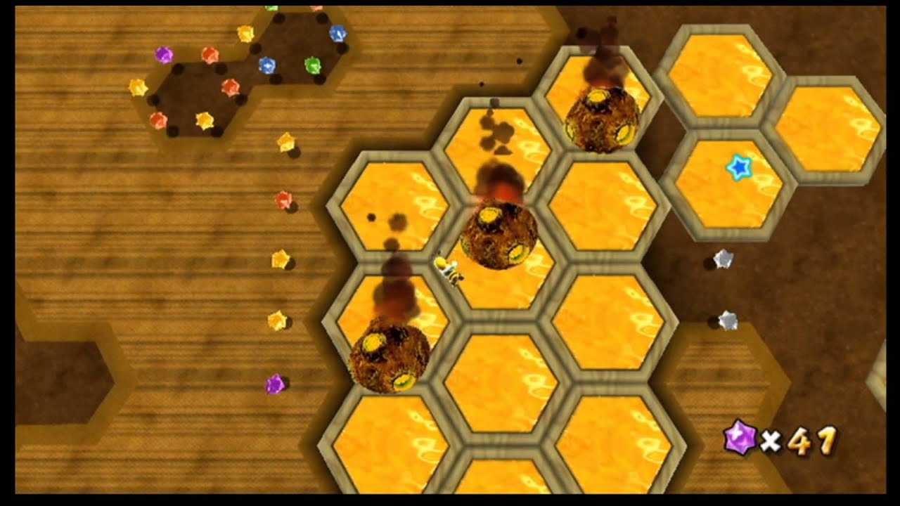 Super Mario Galaxy Walkthrough: Scaling The Sticky Wall