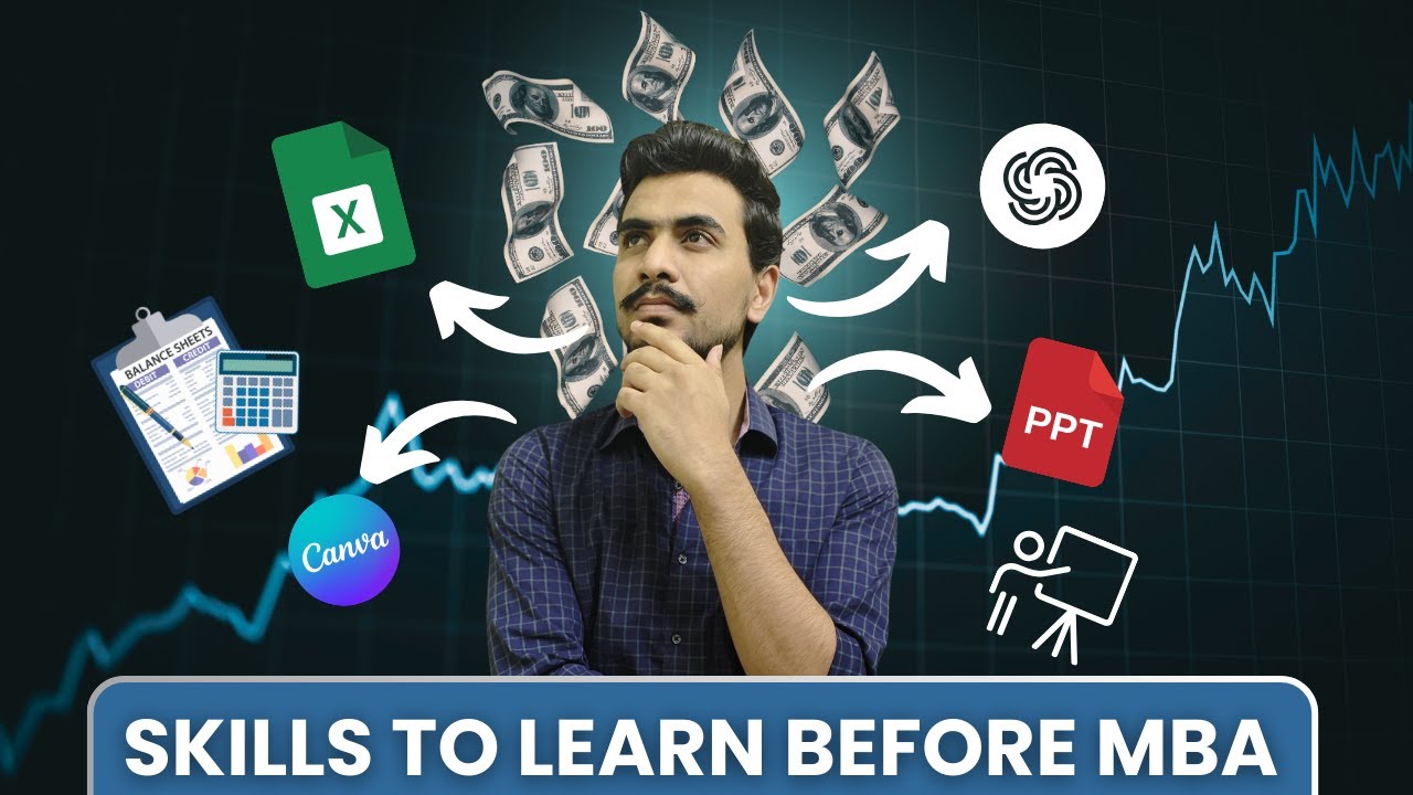 Must Learn Skills Before you join any B-School | Pre MBA Skills - YouTube
