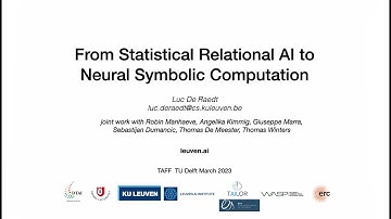 Luc De Raedt - The Academic Fringe Festival - Invited Talk