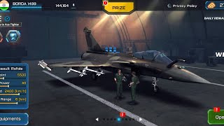 Best ACE Fighter Aircraft Game in Android//Dassault Rafale Fighter Jet/Low Health Aircraft Fight Sky screenshot 5