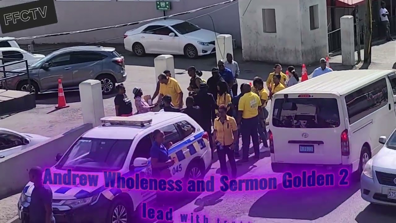 Michel Lee Chin arrives in Christiana Manchester with heavy police presence, NCB boss stops the town