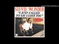 Stevie Wonder - I Just Called To Say I Love You Instrumental