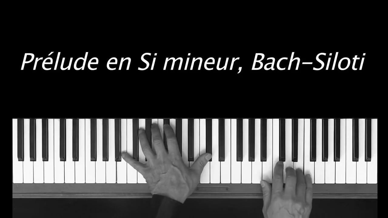 Бах Зилоти. Бах Зилоти си минор. BWV 855a. B Minor Бах силоти прелюдия 855а.