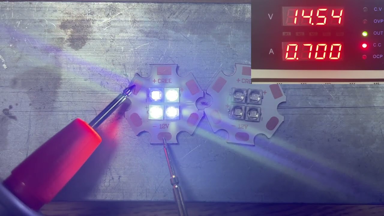 12W 12V 365nm 370nm uv led module