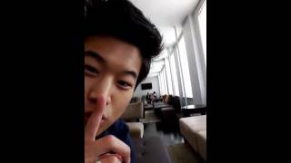 Maze Runner: The Scorch Trials Press Day 3 (Ki Hong Lee's Snapchat)