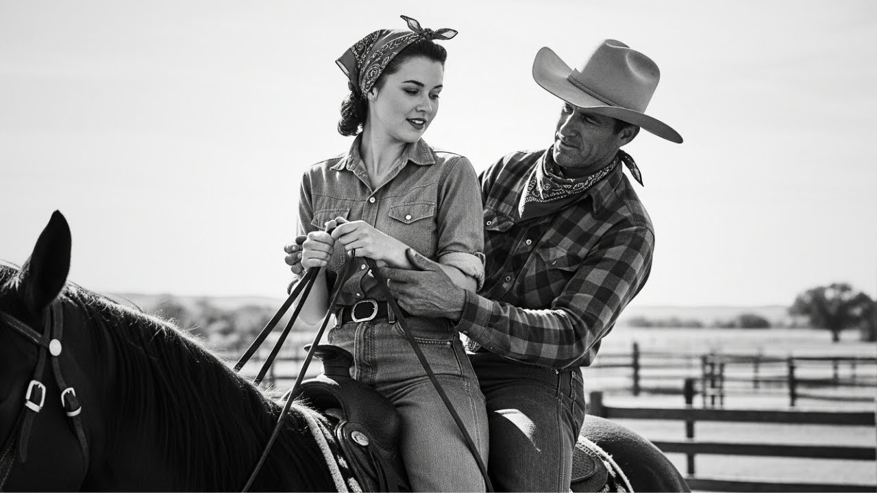 Когда техасский ковбой посадил немецкую военнопленную женщину на свою лошадь, она обнаружила, что...