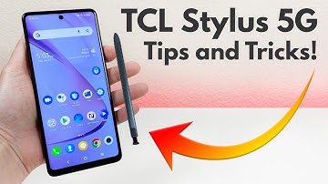 TCL Stylus 5G - Tips and Tricks! (Hidden Features)