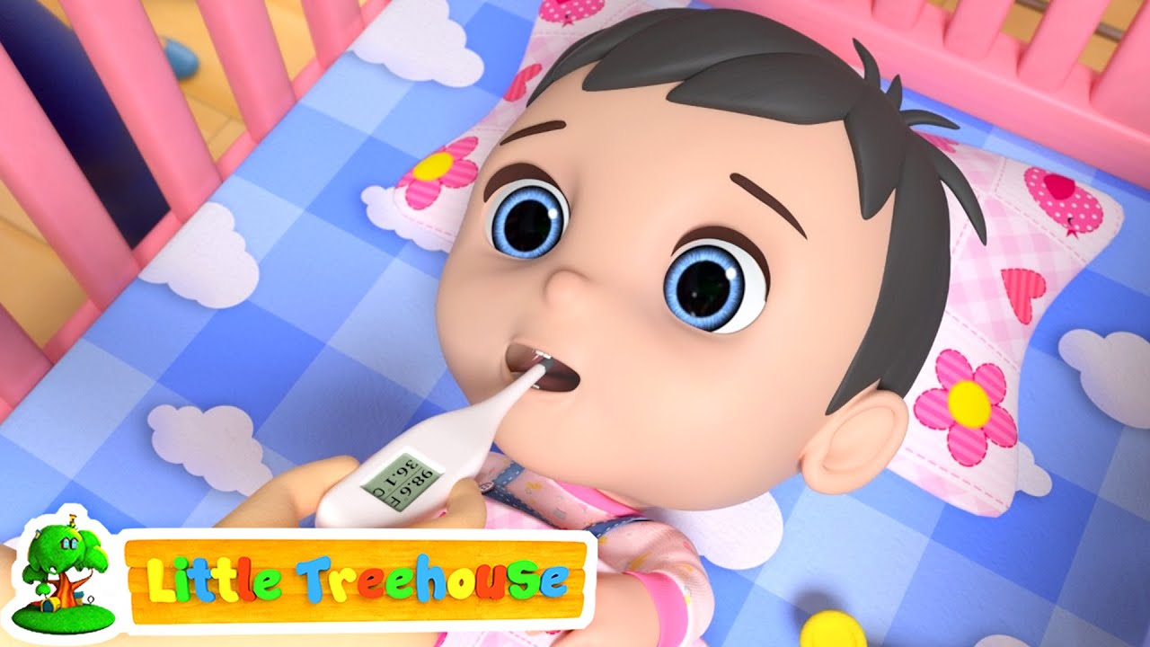 Baby is Sick | Sick Song | Kids Nursery Rhymes | Children's Music | Baby  Cartoon - Little Treehouse - YouTube