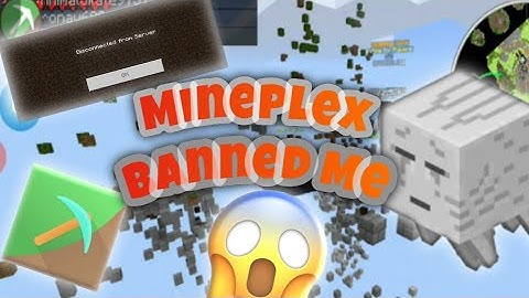 MINEPLEX BANNED ME FOR USING TOOLBOX NBT EDITOR MCPE MADE NEW ACCOUNT TO TROLL EVEN MORE
