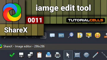 0011. edit image tool in ShareX